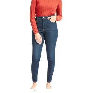 Everlane The High Rise Skinny Jean in Medium/dark Wash size 26 Regular